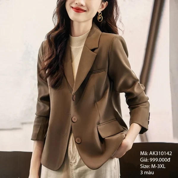 Áo khoác blazer nữ - Ảnh 3