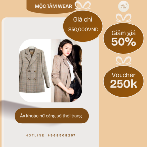 Áo khoác nữ công sở